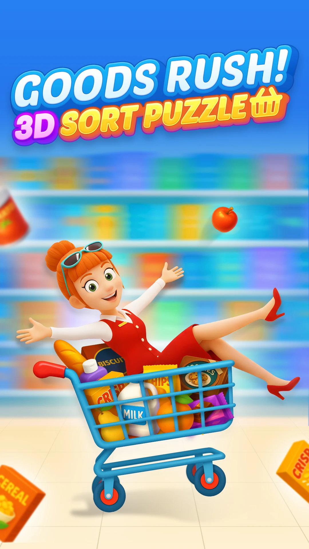 Goods Rush! 3D Sort Puzzle screenshot
