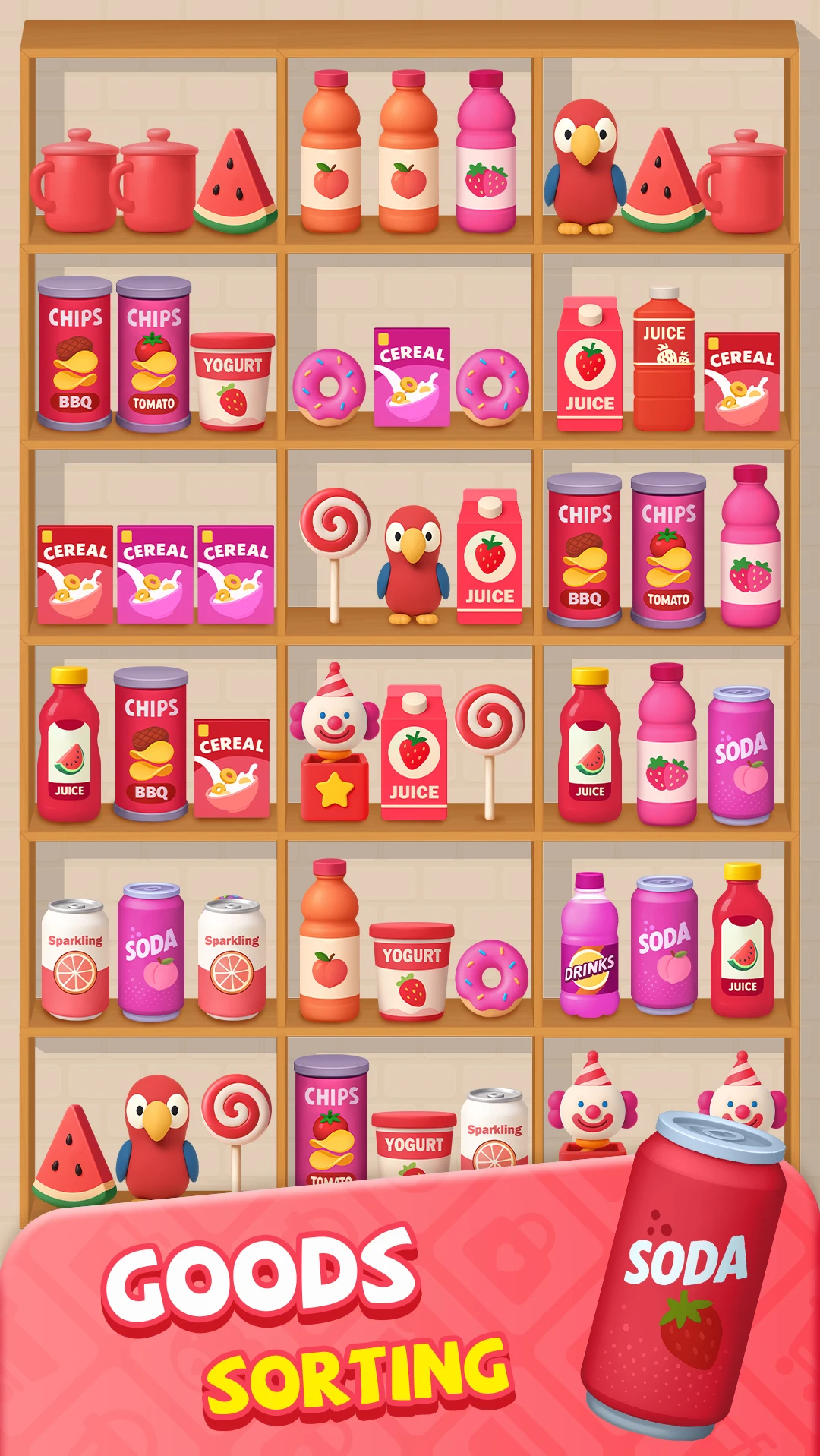 Goods Rush! 3D Sort Puzzle screenshot